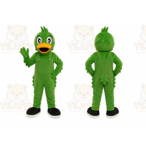 Green Duck Mascot Costume for Events and Promotions