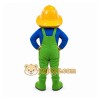 Yellow Construction Worker Mascot Costume for Events and Promotions Yellow Construction Worker Mascot Costume for Events and Promotions