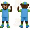 Blue Bear Mascot Costume for Events and Promotions