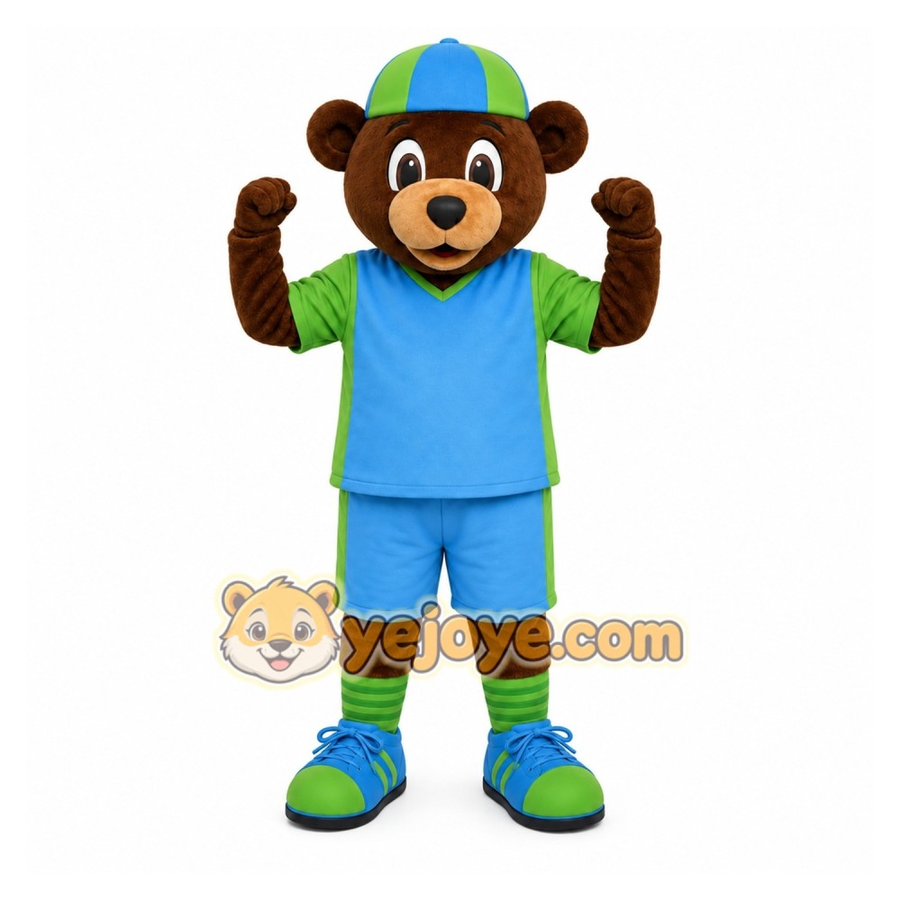 Blue Bear Mascot Costume for Events and Promotions Blue Bear Mascot Costume for Events and Promotions