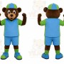 Blue Bear Mascot Costume for Events and Promotions