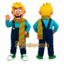 Blue Boy Mascot Costume for Events and Promotions