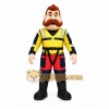 Yellow Construction Worker Mascot Costume for Events and Promotions Yellow Construction Worker Mascot Costume for Events and Promotions
