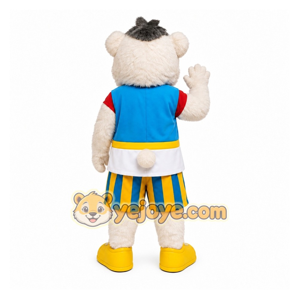 White Bear Mascot Costume for Sports Events White Bear Mascot Costume for Sports Events