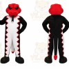 Red Snake Mascot Costume for Sports Events