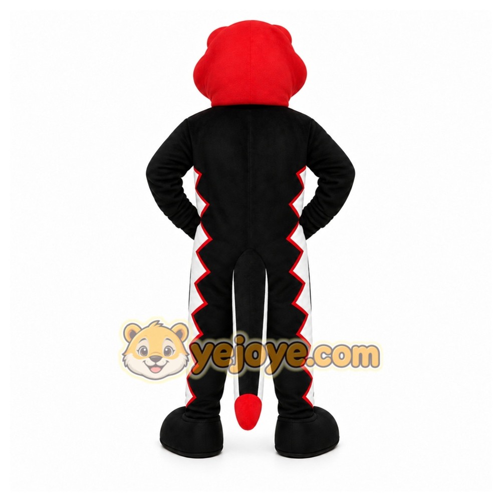 Red Snake Mascot Costume for Sports Events Red Snake Mascot Costume for Sports Events