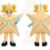 Beige Starfish Mascot Costume for Children's Events