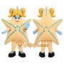 Beige Starfish Mascot Costume for Children's Events