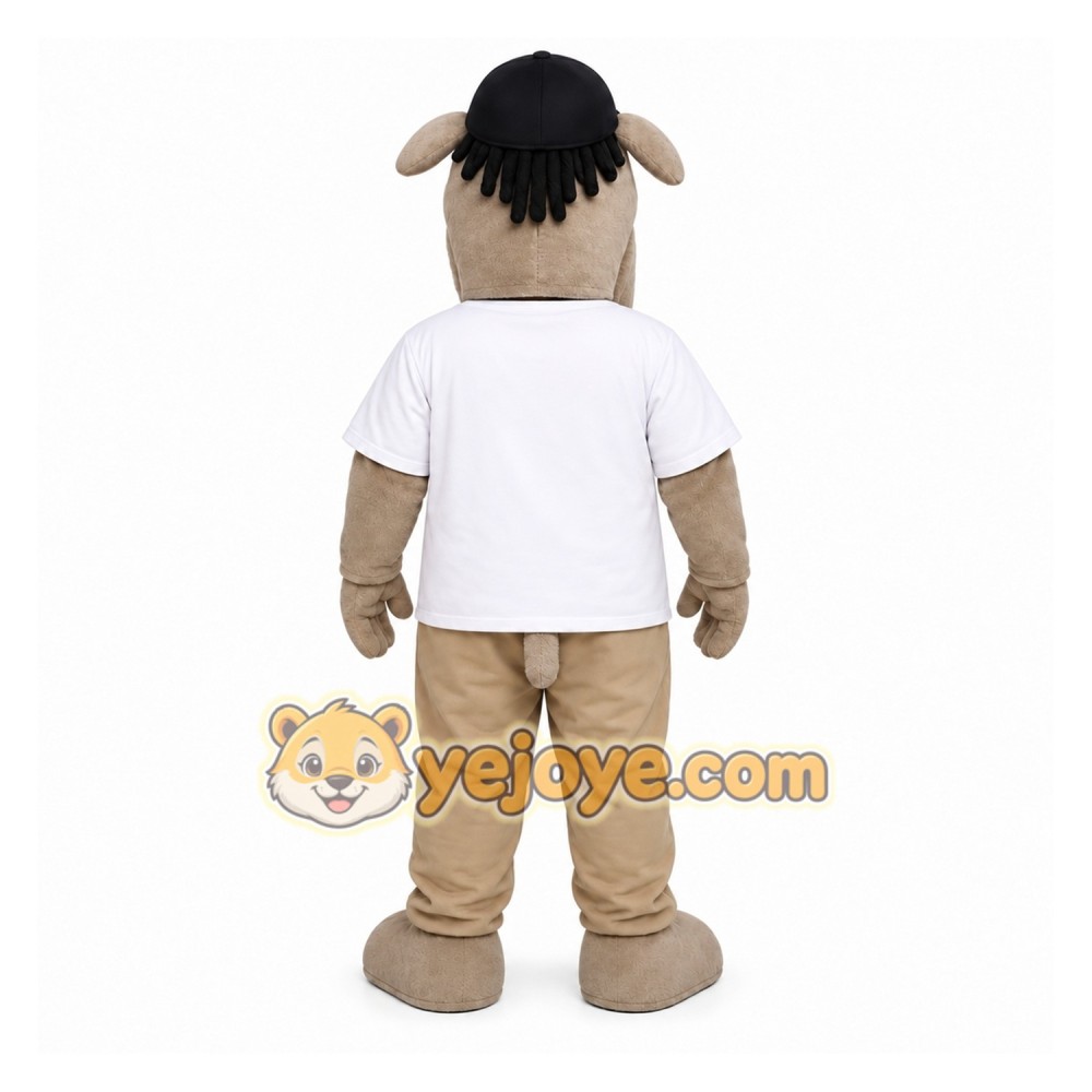 Brown Donkey Mascot Costume for Events and Promotions Brown Donkey Mascot Costume for Events and Promotions