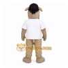 Brown Donkey Mascot Costume for Events and Promotions Brown Donkey Mascot Costume for Events and Promotions