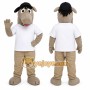 Brown Donkey Mascot Costume for Events and Promotions