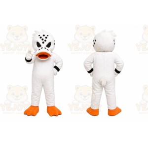 White Duck Mascot Costume for Events and Promotions