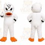 White Duck Mascot Costume for Events and Promotions