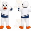 White Duck Mascot Costume for Sports Events