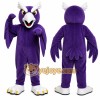 Purple Bird Mascot Costume for Sports Events