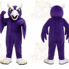 Purple Bird Mascot Costume for Sports Events