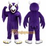 Purple Bird Mascot Costume for Sports Events