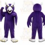 Purple Bird Mascot Costume for Sports Events