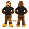 Brown Eagle Mascot Costume for Sports Events Brown Eagle Mascot Costume for Sports Events