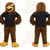 Brown Eagle Mascot Costume for Sports Events