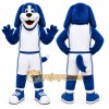Blue Dog Mascot Costume for Sports Events Blue Dog Mascot Costume for Sports Events