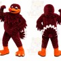 Red Bird Mascot Costume for Sports Events