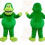 Green Gorilla Mascot Costume for Events and Promotions