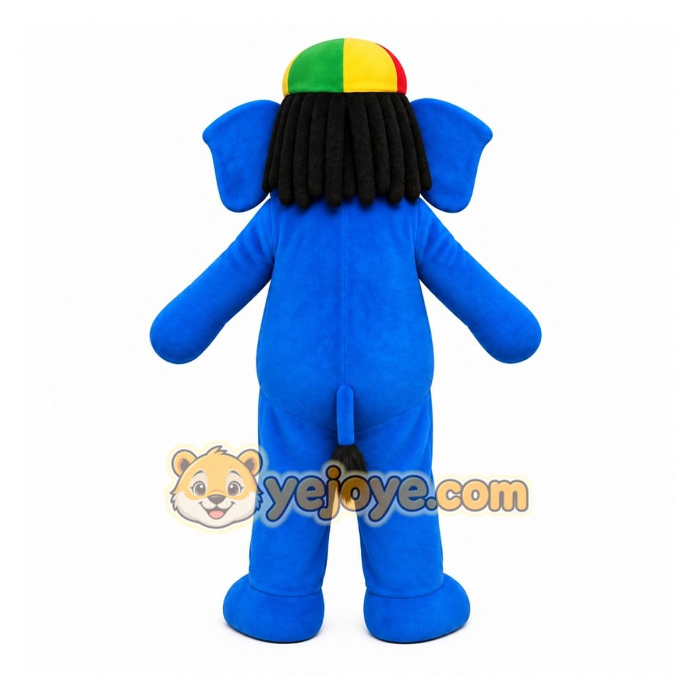 Blue Elephant Mascot Costume for Events and Promotions Blue Elephant Mascot Costume for Events and Promotions