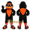 Black Bird Mascot Costume for Sports Events Black Bird Mascot Costume for Sports Events