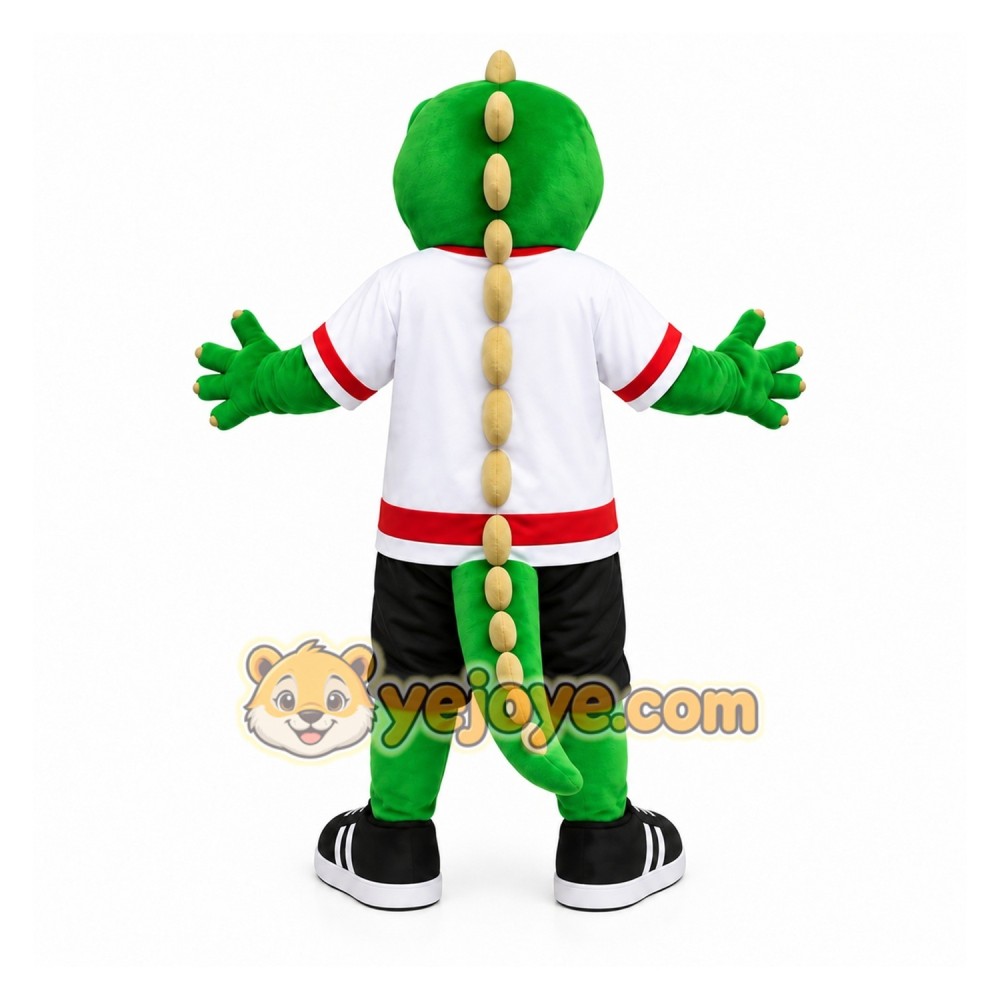 Green Alligator Mascot Costume for Sports Events Green Alligator Mascot Costume for Sports Events