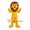 Yellow Lion Mascot Costume for School Events