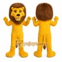 Yellow Lion Mascot Costume for School Events