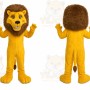 Yellow Lion Mascot Costume for School Events