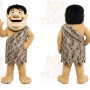 Tan Caveman Mascot Costume for Events and Promotions