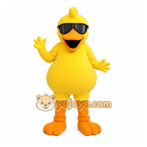 Yellow Duck Mascot Costume for Children's Events Yellow Duck Mascot Costume for Children's Events