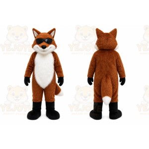 Brown Fox Mascot Costume for Events and Promotions