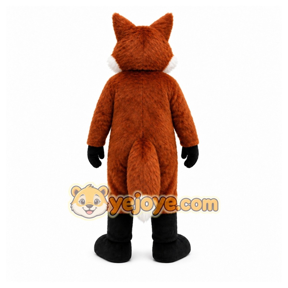 Brown Fox Mascot Costume for Events and Promotions