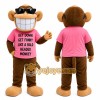 Brown Monkey Mascot Costume for Events and Promotions Brown Monkey Mascot Costume for Events and Promotions