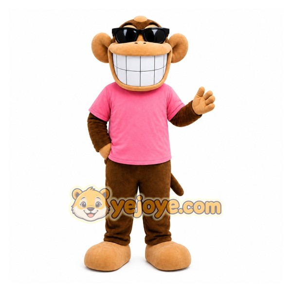 Brown Monkey Mascot Costume for Events and Promotions Brown Monkey Mascot Costume for Events and Promotions