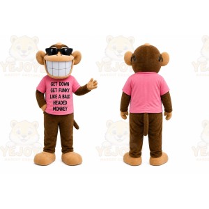 Brown Monkey Mascot Costume for Events and Promotions