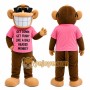 Brown Monkey Mascot Costume for Events and Promotions