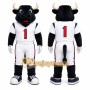 Black Bull Mascot Costume for Sports Events