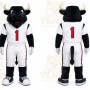 Black Bull Mascot Costume for Sports Events