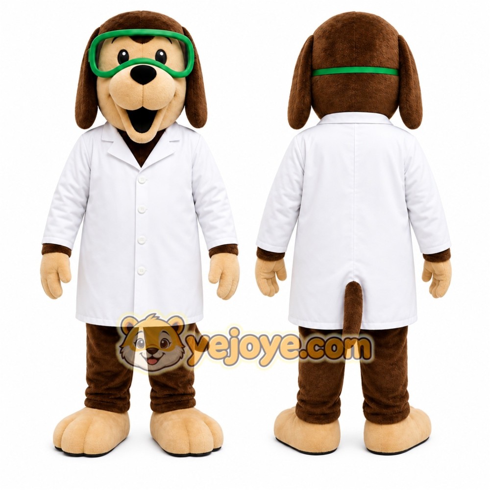Brown Dog Mascot Costume for Events and Promotions Brown Dog Mascot Costume for Events and Promotions