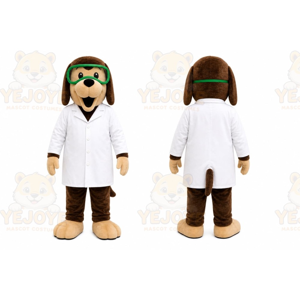 Brown Dog Mascot Costume for Events and Promotions