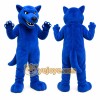 Blue Wolf Mascot Costume for Sports Events Blue Wolf Mascot Costume for Sports Events