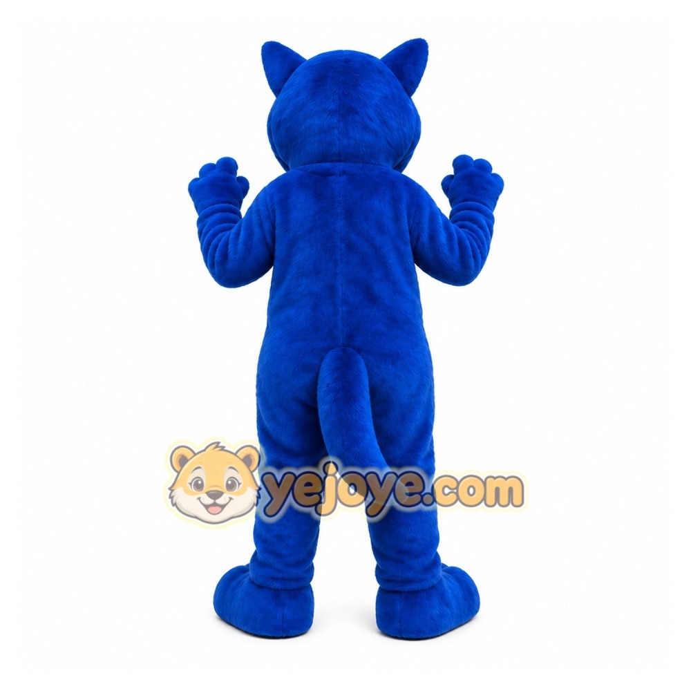 Blue Wolf Mascot Costume for Sports Events Blue Wolf Mascot Costume for Sports Events