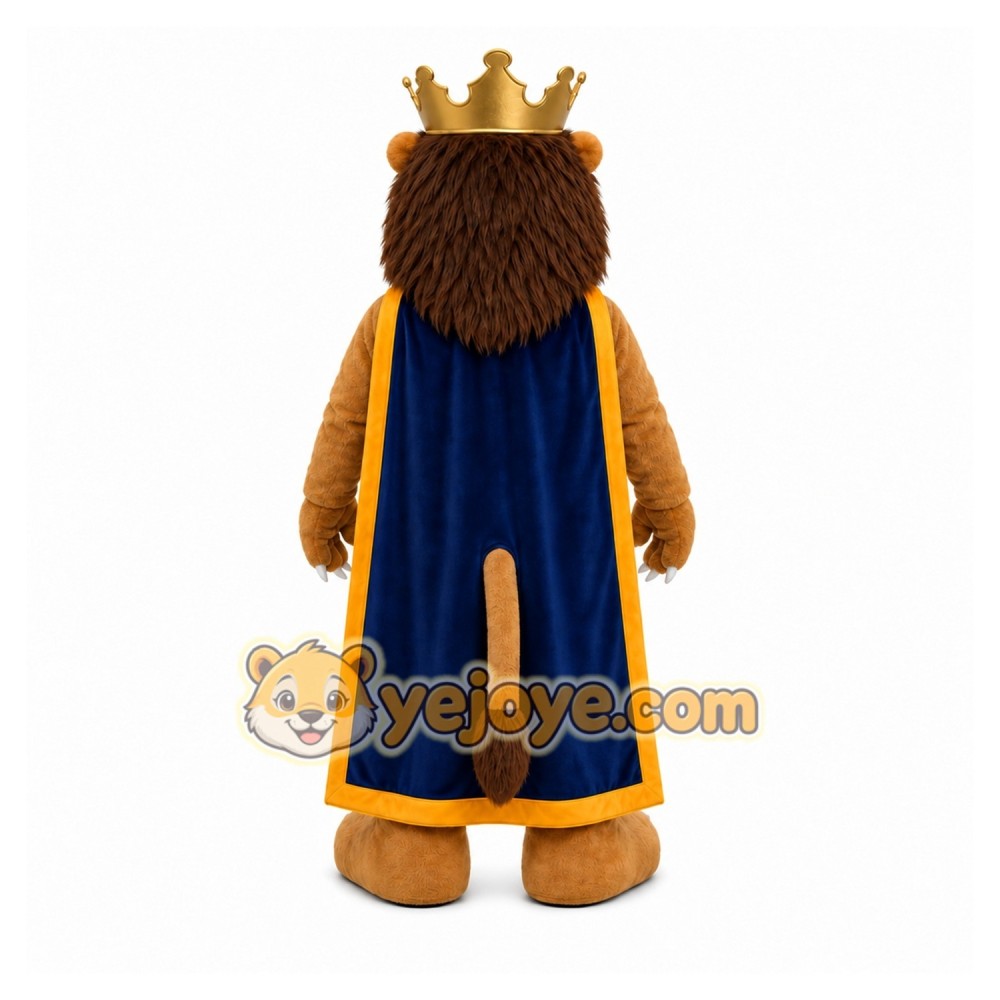 Brown Lion Mascot Costume for Events and Promotions Brown Lion Mascot Costume for Events and Promotions