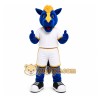 Blue Horse Mascot Costume for Sports Events Blue Horse Mascot Costume for Sports Events