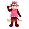 Red Monkey Mascot Costume for Children's Events Red Monkey Mascot Costume for Children's Events